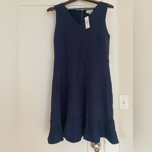 Loft Navy Blue Dress - Size 6